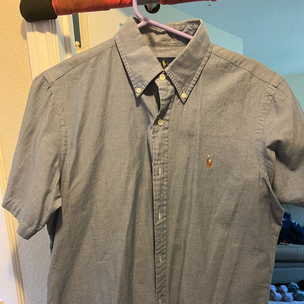 Ralph Lauren Short Sleeve Button Down Shirt M